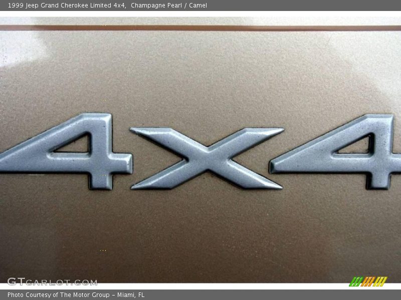 Champagne Pearl / Camel 1999 Jeep Grand Cherokee Limited 4x4