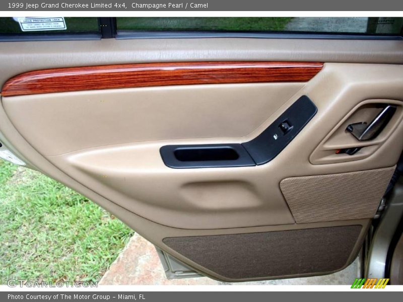 Champagne Pearl / Camel 1999 Jeep Grand Cherokee Limited 4x4