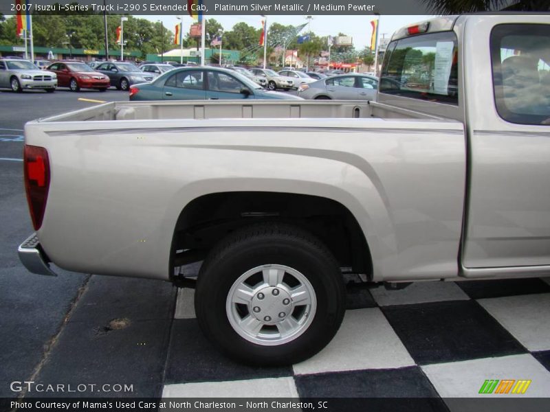 Platinum Silver Metallic / Medium Pewter 2007 Isuzu i-Series Truck i-290 S Extended Cab