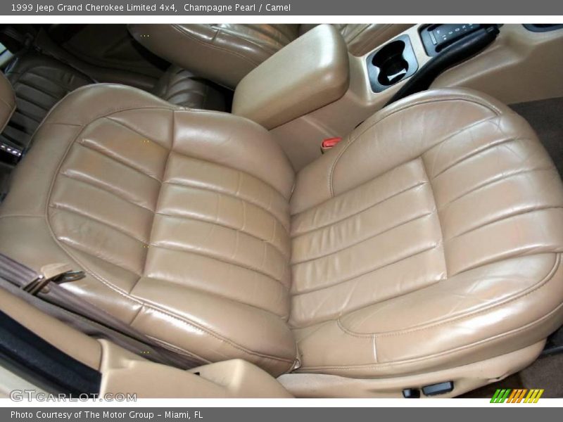 Champagne Pearl / Camel 1999 Jeep Grand Cherokee Limited 4x4