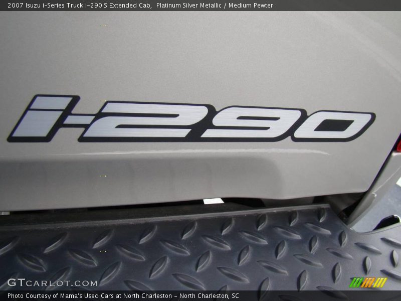 Platinum Silver Metallic / Medium Pewter 2007 Isuzu i-Series Truck i-290 S Extended Cab