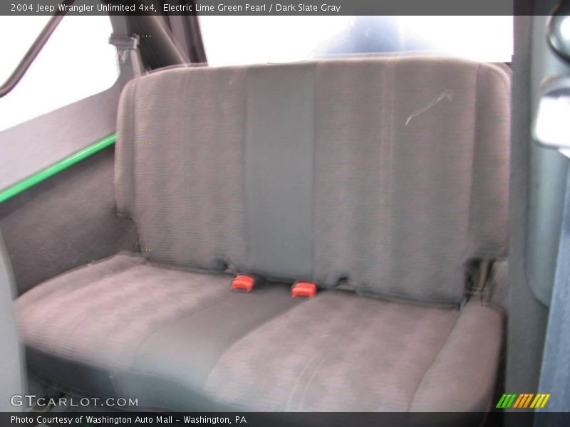 Electric Lime Green Pearl / Dark Slate Gray 2004 Jeep Wrangler Unlimited 4x4