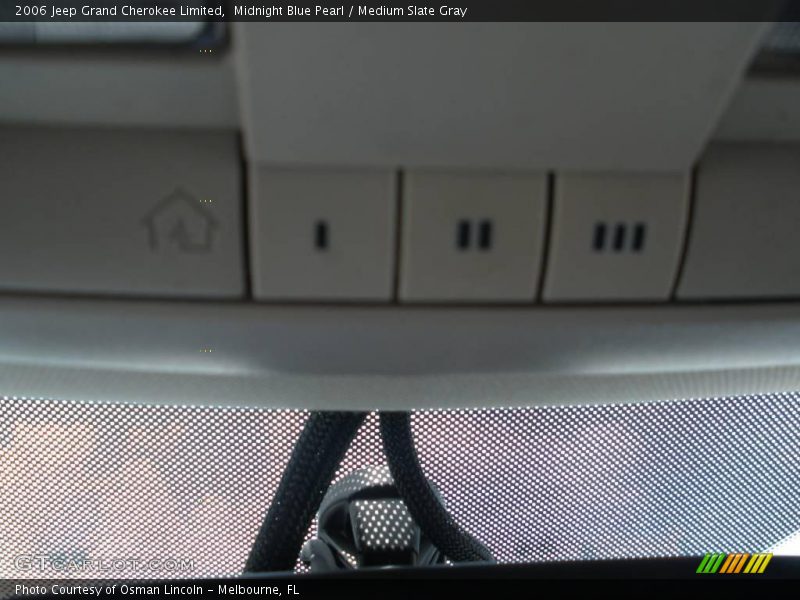 Midnight Blue Pearl / Medium Slate Gray 2006 Jeep Grand Cherokee Limited
