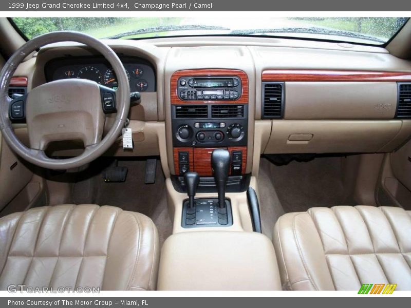 Champagne Pearl / Camel 1999 Jeep Grand Cherokee Limited 4x4