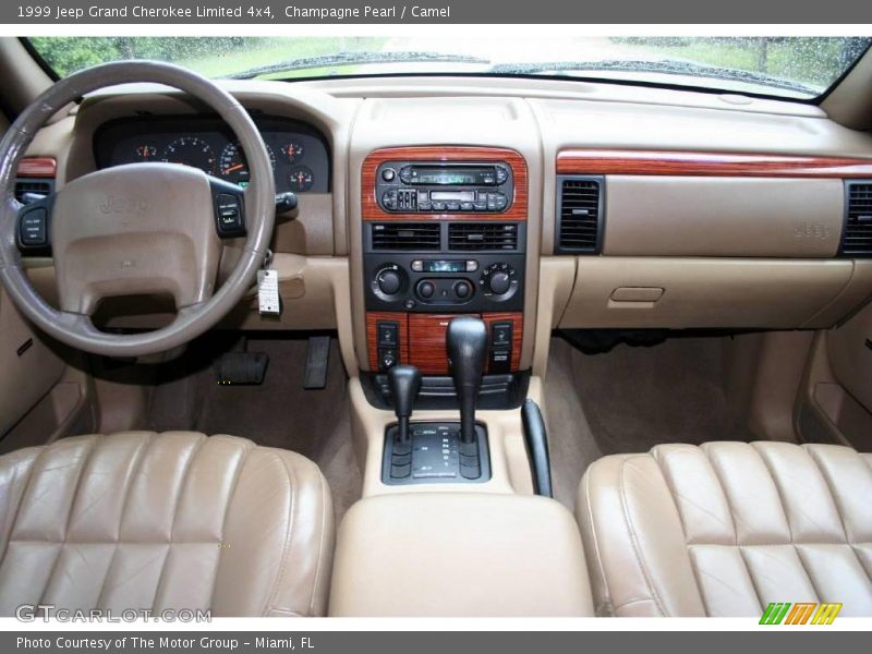 Champagne Pearl / Camel 1999 Jeep Grand Cherokee Limited 4x4