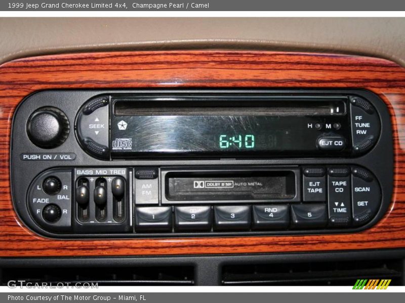 Champagne Pearl / Camel 1999 Jeep Grand Cherokee Limited 4x4