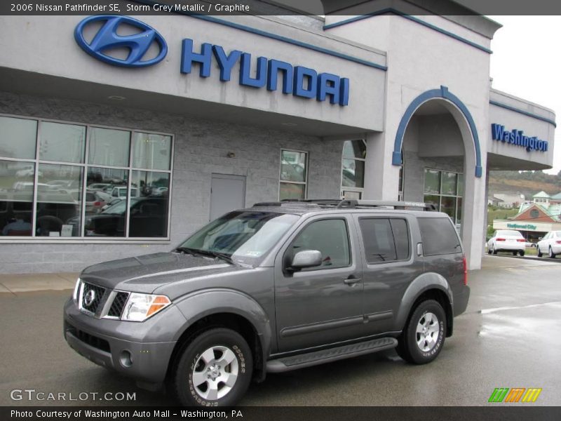Storm Grey Metallic / Graphite 2006 Nissan Pathfinder SE
