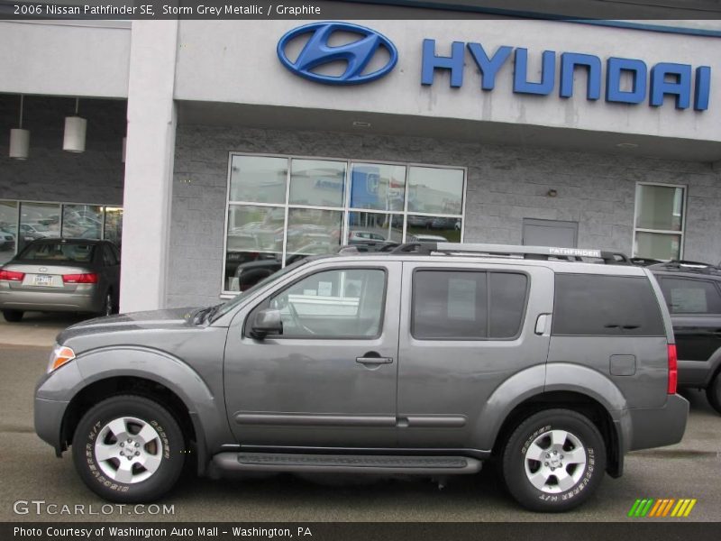 Storm Grey Metallic / Graphite 2006 Nissan Pathfinder SE
