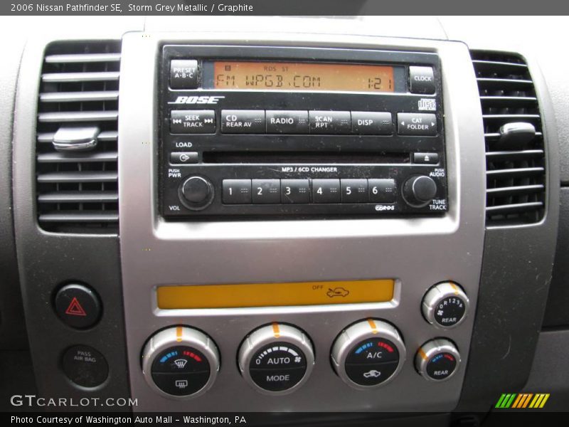Storm Grey Metallic / Graphite 2006 Nissan Pathfinder SE