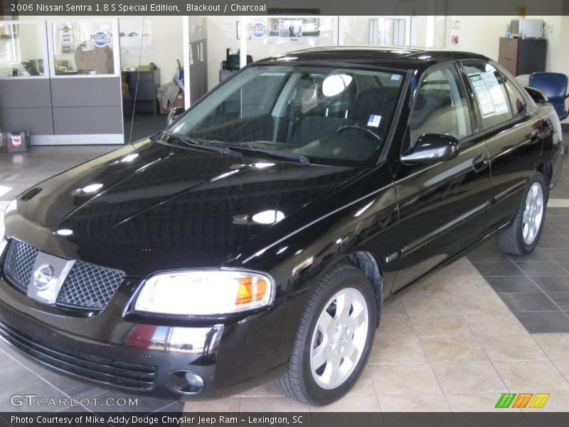 Blackout / Charcoal 2006 Nissan Sentra 1.8 S Special Edition