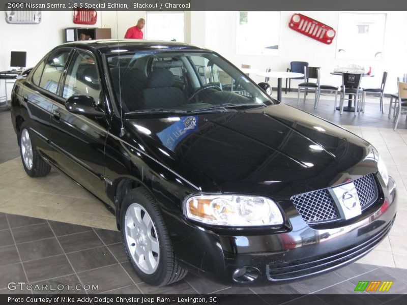 Blackout / Charcoal 2006 Nissan Sentra 1.8 S Special Edition