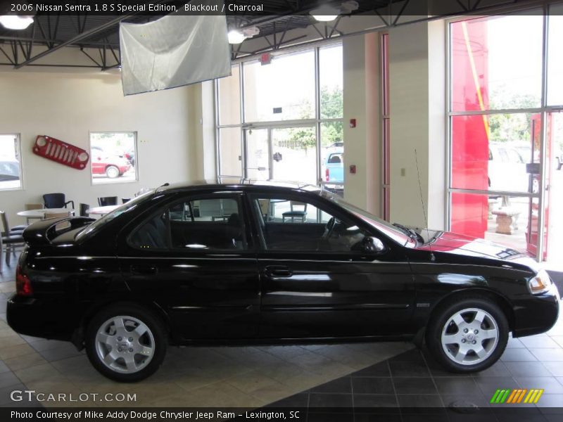 Blackout / Charcoal 2006 Nissan Sentra 1.8 S Special Edition