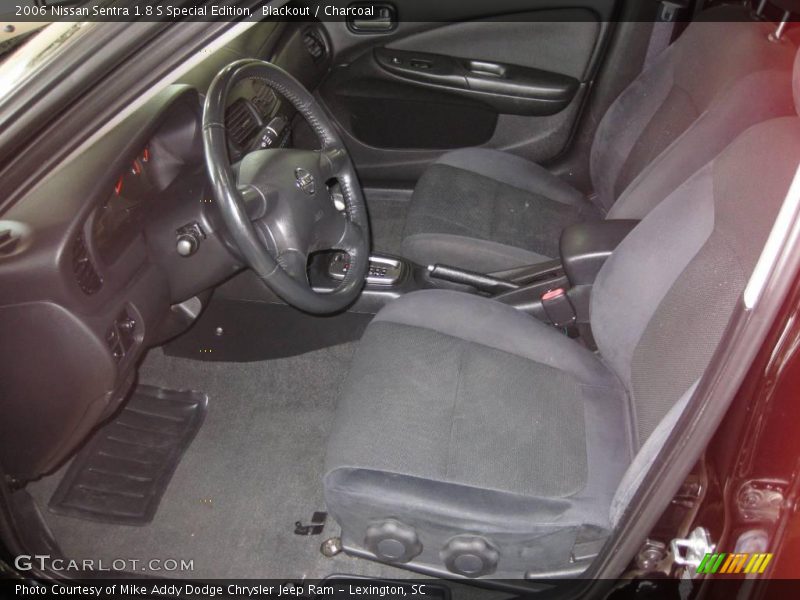 Blackout / Charcoal 2006 Nissan Sentra 1.8 S Special Edition