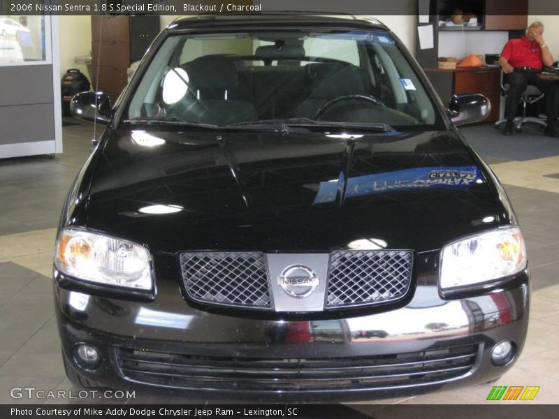 Blackout / Charcoal 2006 Nissan Sentra 1.8 S Special Edition