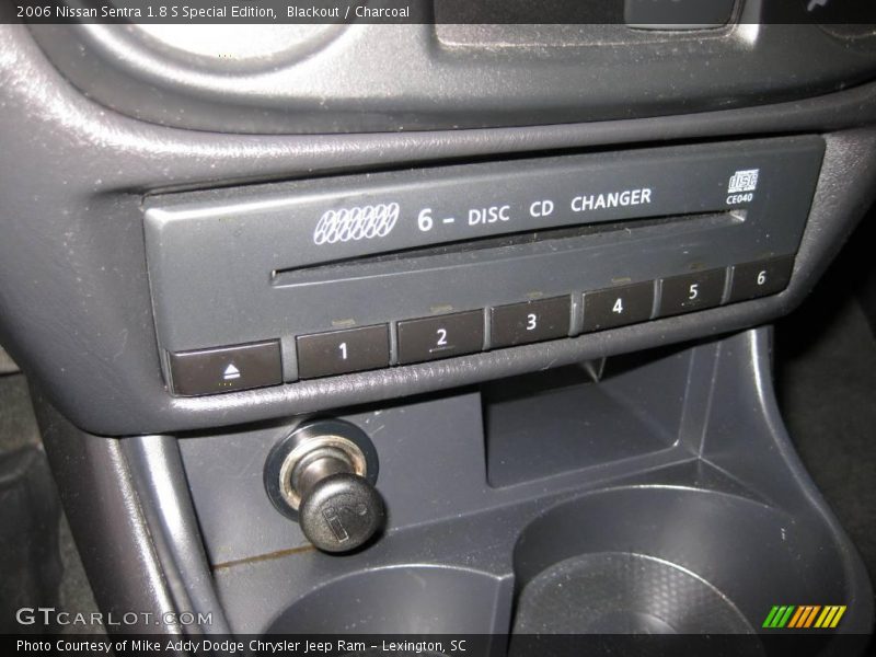 Blackout / Charcoal 2006 Nissan Sentra 1.8 S Special Edition