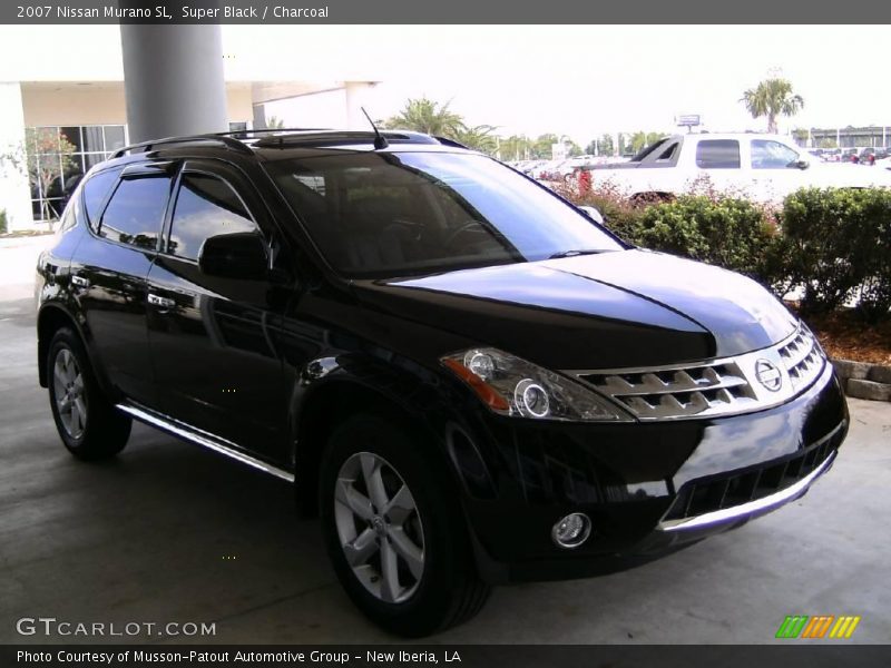 Super Black / Charcoal 2007 Nissan Murano SL