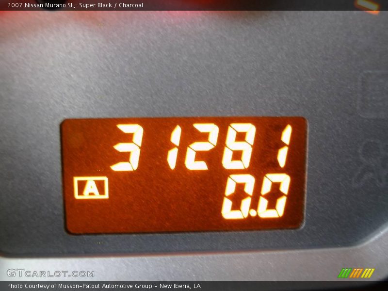 Super Black / Charcoal 2007 Nissan Murano SL