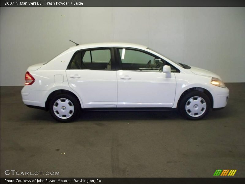 Fresh Powder / Beige 2007 Nissan Versa S