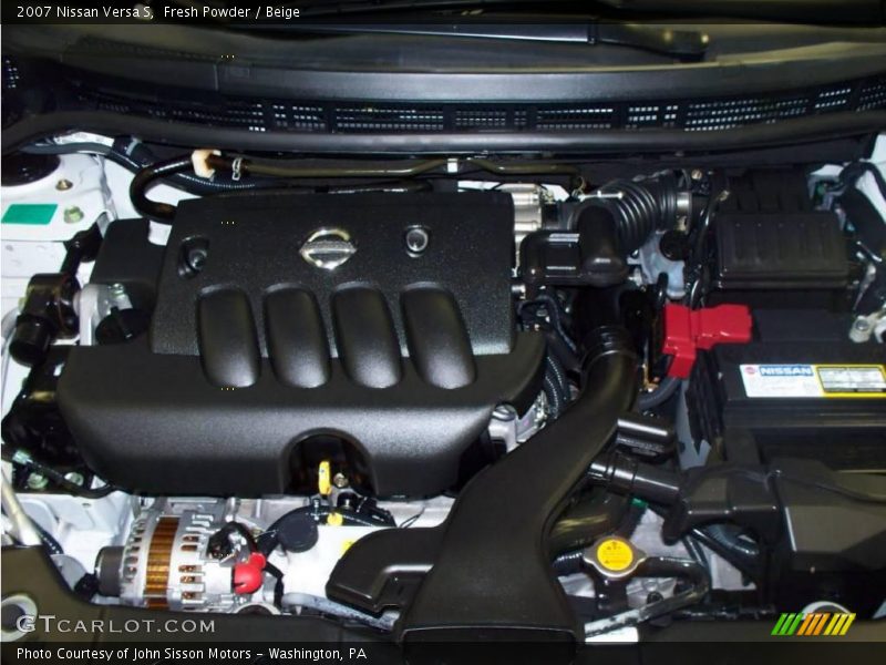 Fresh Powder / Beige 2007 Nissan Versa S
