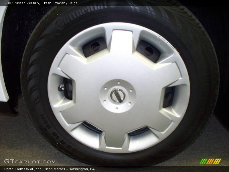 Fresh Powder / Beige 2007 Nissan Versa S