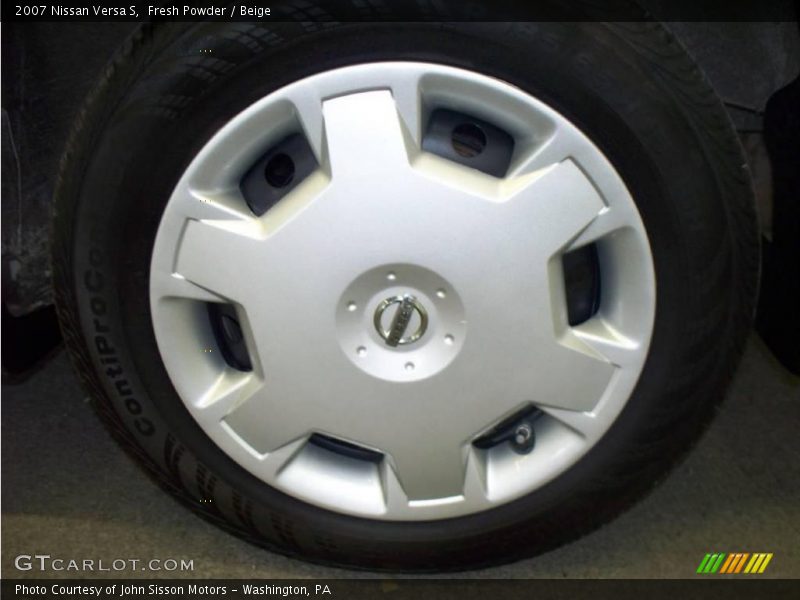 Fresh Powder / Beige 2007 Nissan Versa S