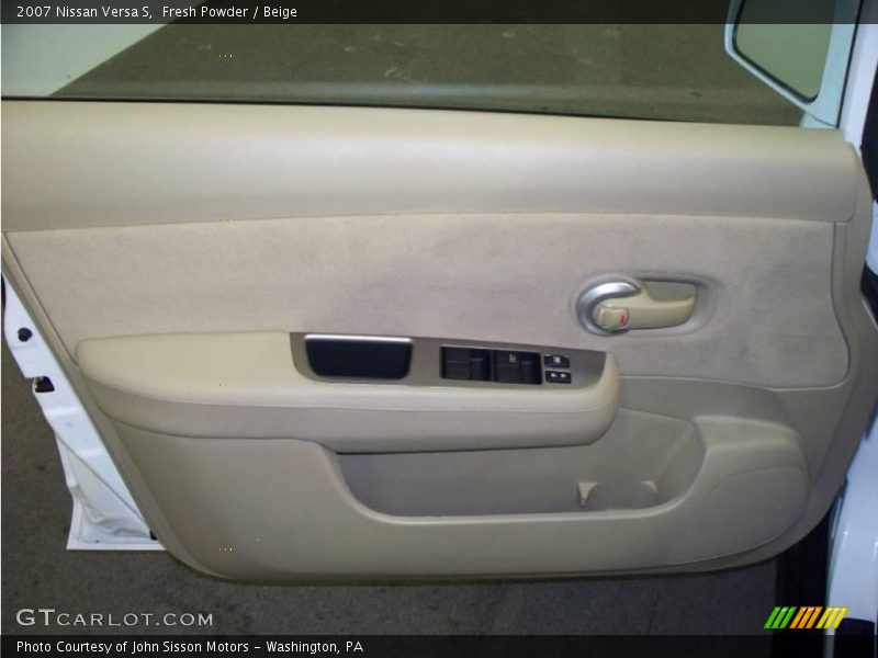 Fresh Powder / Beige 2007 Nissan Versa S