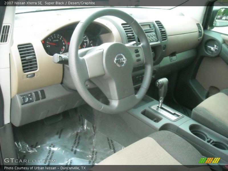 Super Black / Desert/Graphite 2007 Nissan Xterra SE