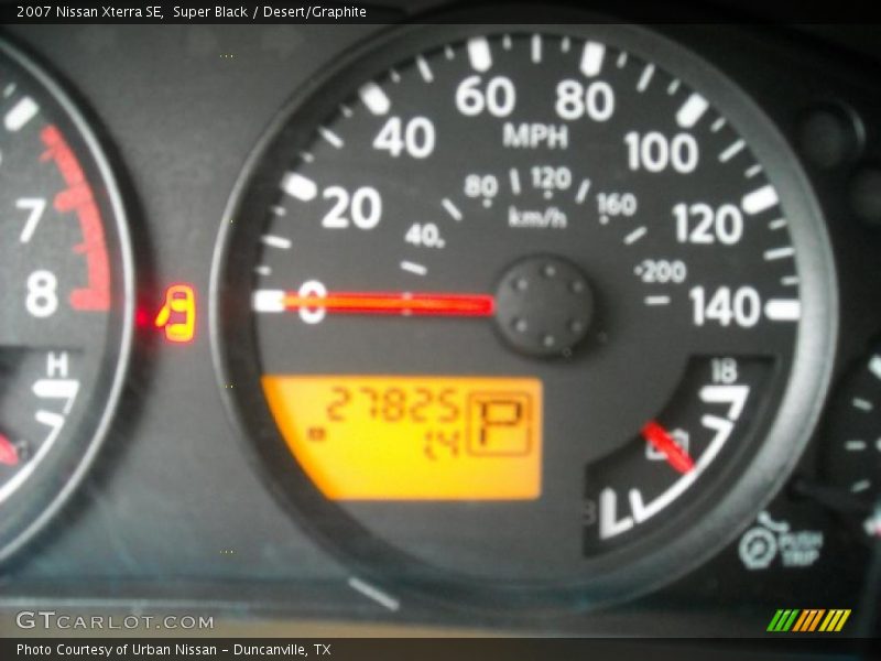Super Black / Desert/Graphite 2007 Nissan Xterra SE