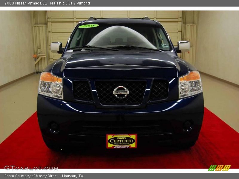 Majestic Blue / Almond 2008 Nissan Armada SE
