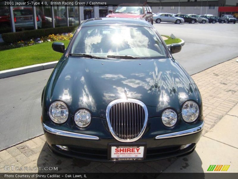 British Racing Green / Cashmere 2001 Jaguar S-Type 4.0