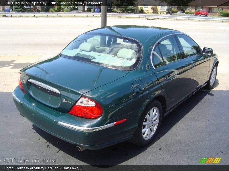 British Racing Green / Cashmere 2001 Jaguar S-Type 4.0