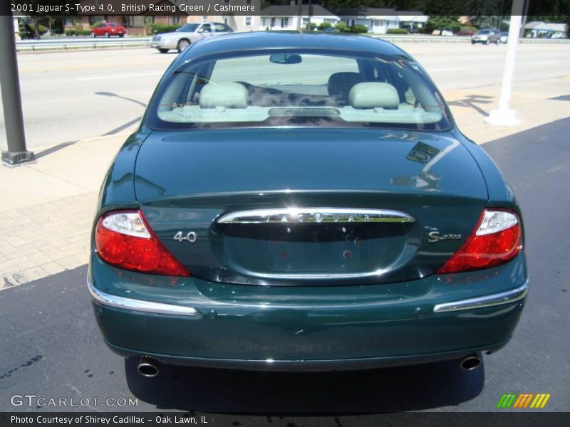 British Racing Green / Cashmere 2001 Jaguar S-Type 4.0
