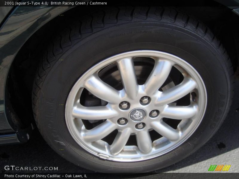 British Racing Green / Cashmere 2001 Jaguar S-Type 4.0