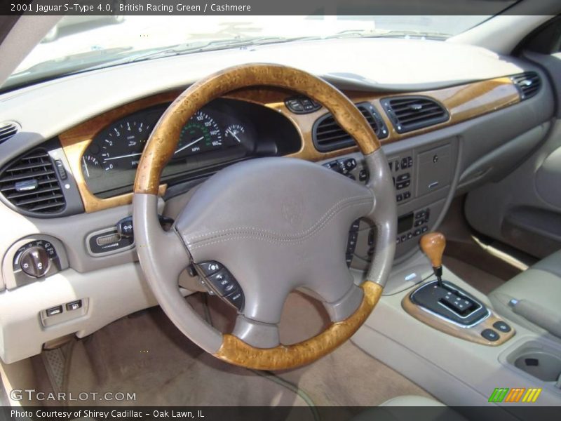 British Racing Green / Cashmere 2001 Jaguar S-Type 4.0