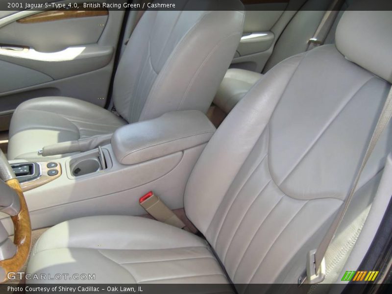 British Racing Green / Cashmere 2001 Jaguar S-Type 4.0