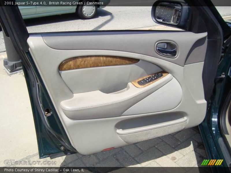 British Racing Green / Cashmere 2001 Jaguar S-Type 4.0