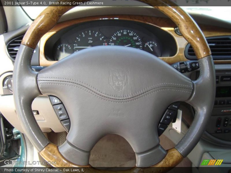 British Racing Green / Cashmere 2001 Jaguar S-Type 4.0