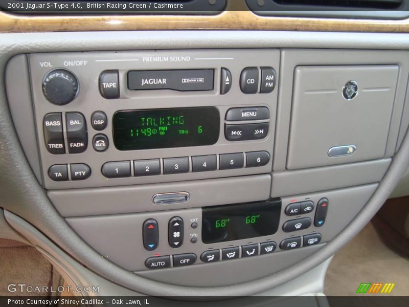 British Racing Green / Cashmere 2001 Jaguar S-Type 4.0