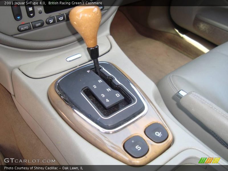 British Racing Green / Cashmere 2001 Jaguar S-Type 4.0