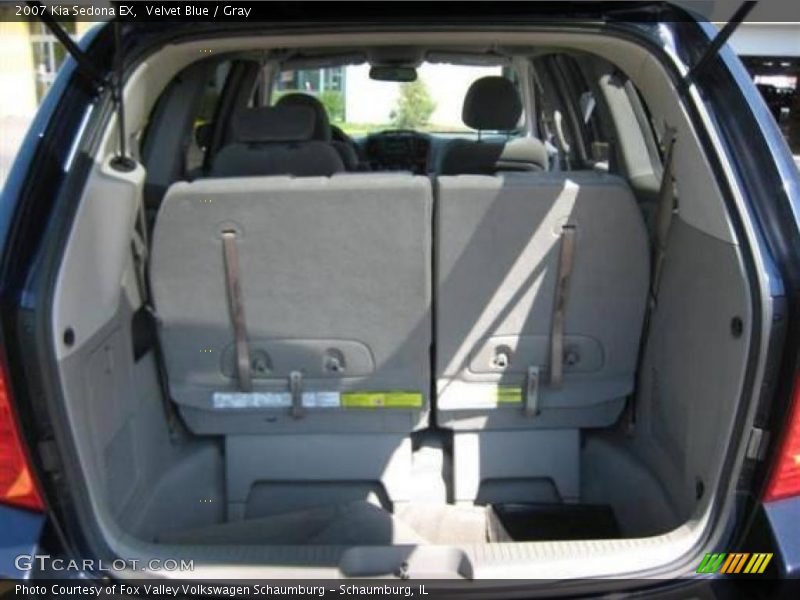 Velvet Blue / Gray 2007 Kia Sedona EX