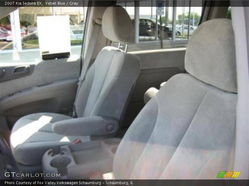 Velvet Blue / Gray 2007 Kia Sedona EX
