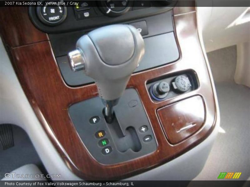 Velvet Blue / Gray 2007 Kia Sedona EX