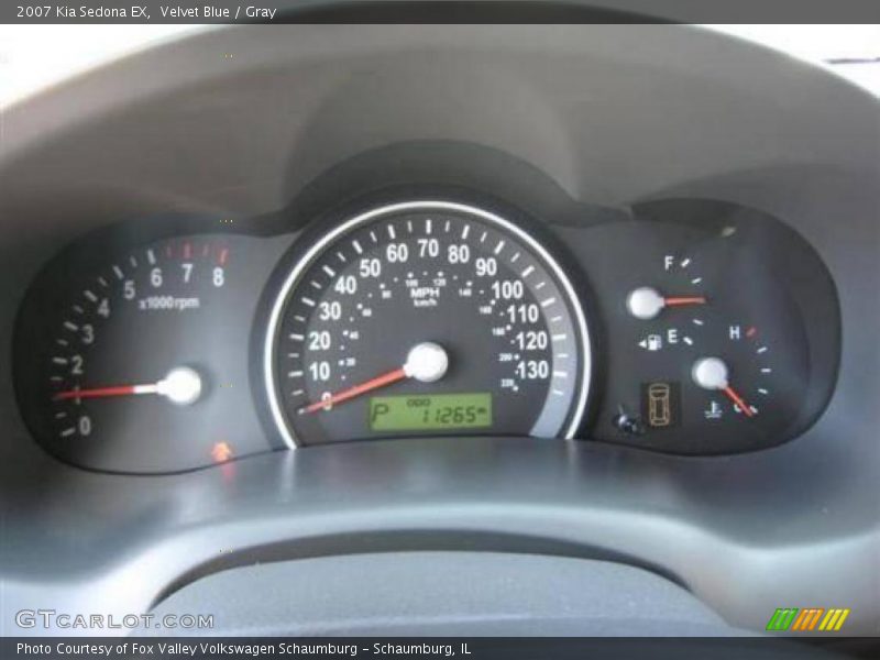 Velvet Blue / Gray 2007 Kia Sedona EX