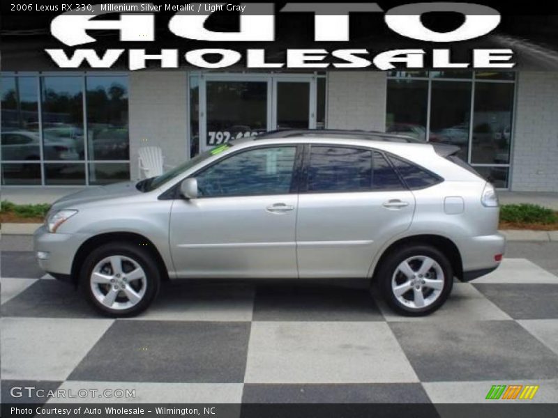 Millenium Silver Metallic / Light Gray 2006 Lexus RX 330