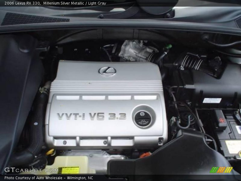 Millenium Silver Metallic / Light Gray 2006 Lexus RX 330