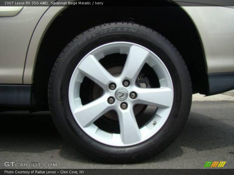 Savannah Beige Metallic / Ivory 2007 Lexus RX 350 AWD