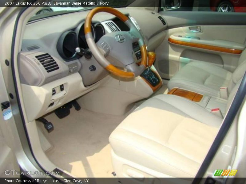 Savannah Beige Metallic / Ivory 2007 Lexus RX 350 AWD