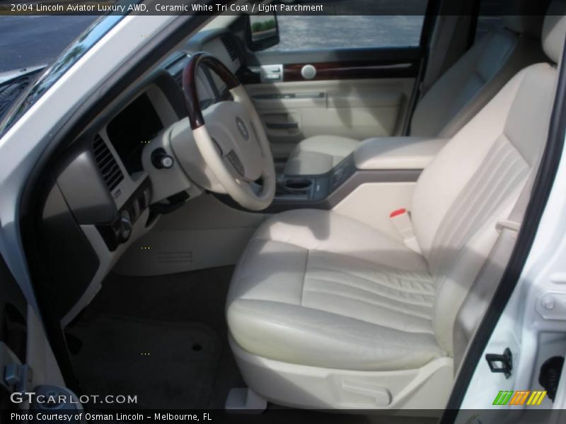Ceramic White Tri Coat / Light Parchment 2004 Lincoln Aviator Luxury AWD