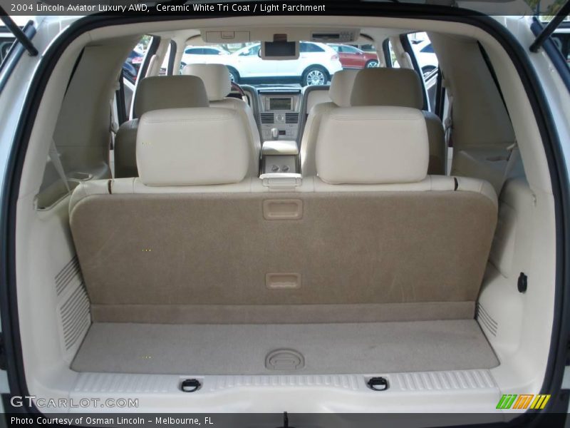 Ceramic White Tri Coat / Light Parchment 2004 Lincoln Aviator Luxury AWD