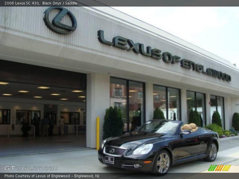 Black Onyx / Saddle 2006 Lexus SC 430